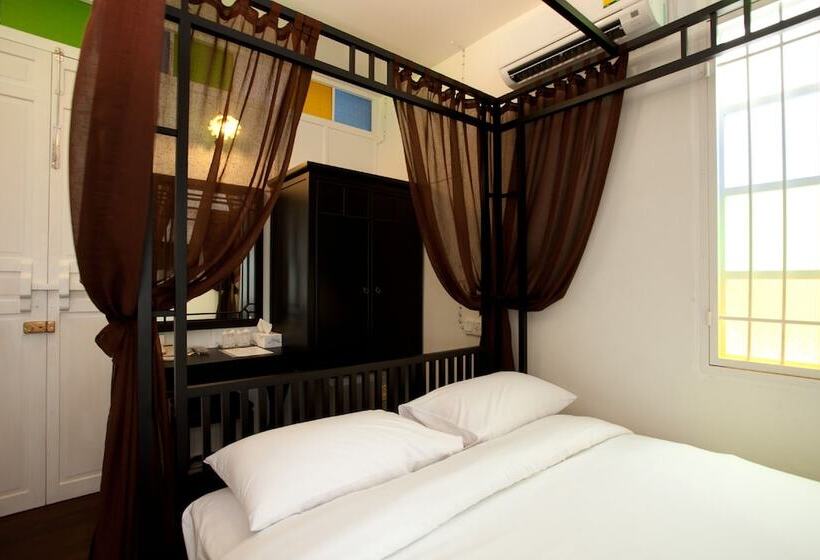스탠다드 룸 더블 침대, 99 Oldtown Boutique Guesthouse Sha Extra Plus