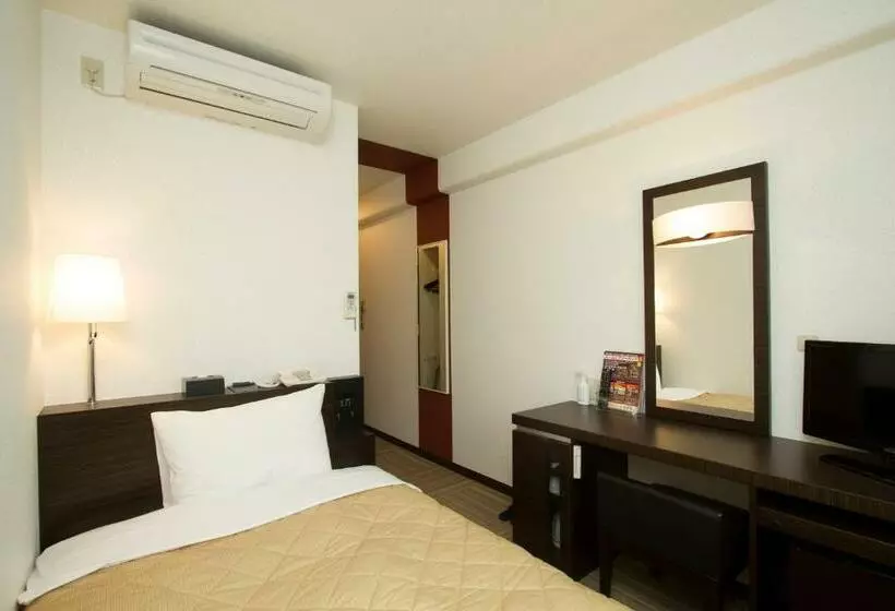 ダブルベッドのベーシックルーム, Ariston Inn Kanda Kitakyusyu Airport