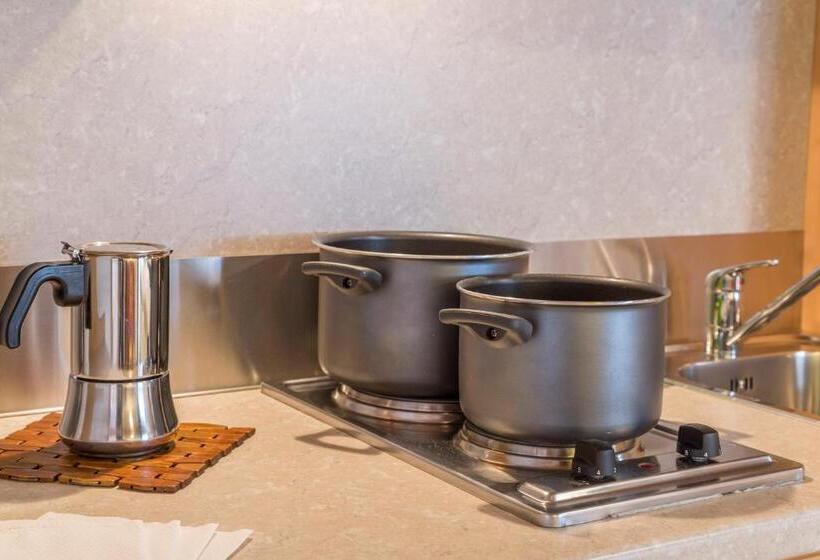 标准工作室带阳台, Residence Civetta