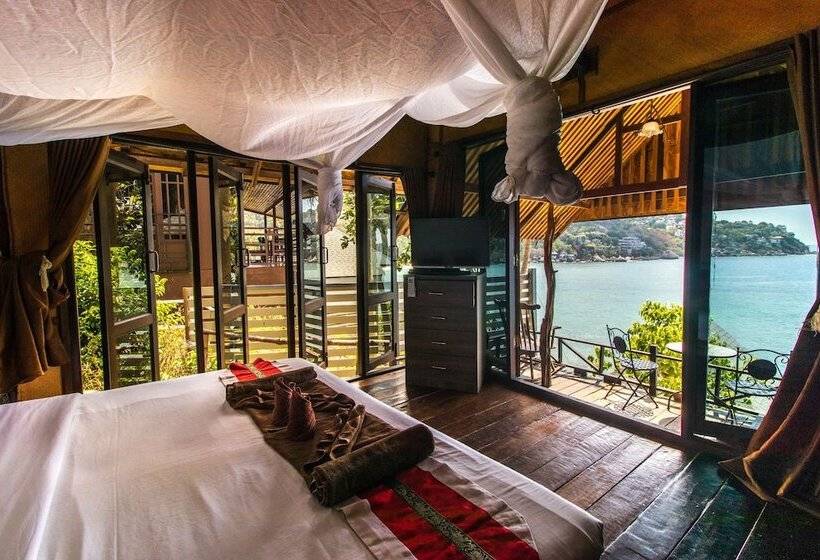 바다 전망 스탠다드 방갈로, Taatoh Seaview Resort   Sha Plus