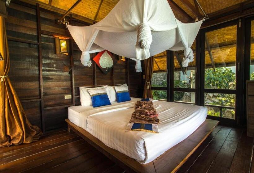 オーシャンビューのスタンダードバンガロー, Taatoh Seaview Resort Sha Plus