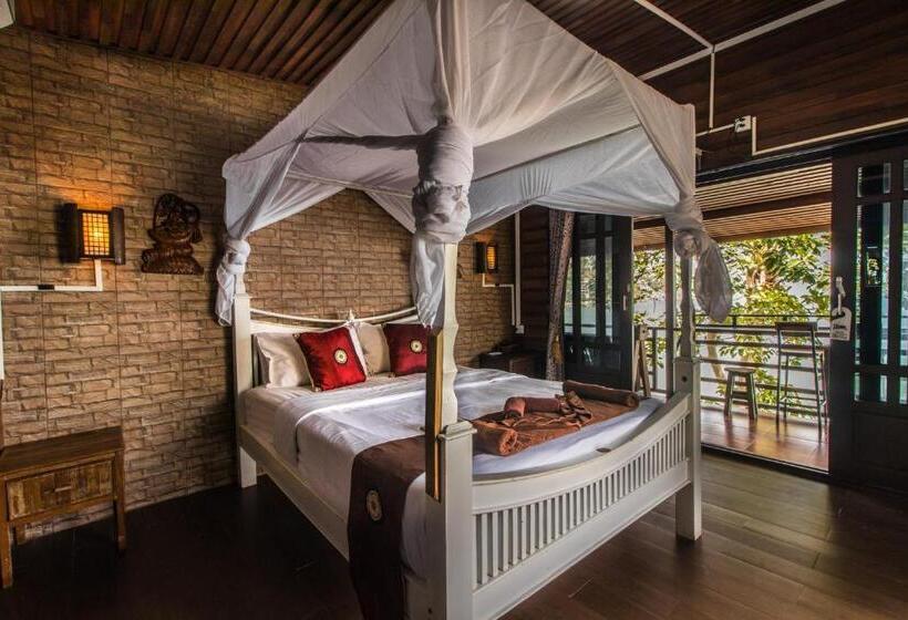 バンガローの2ベッドスタンダードルーム, Taatoh Seaview Resort Sha Plus