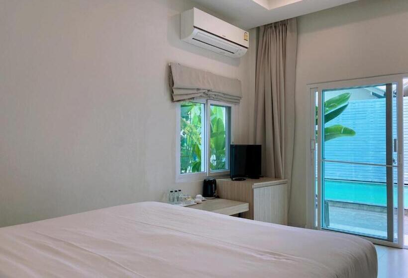 标准间带游泳池, Baanfah Resort Samui