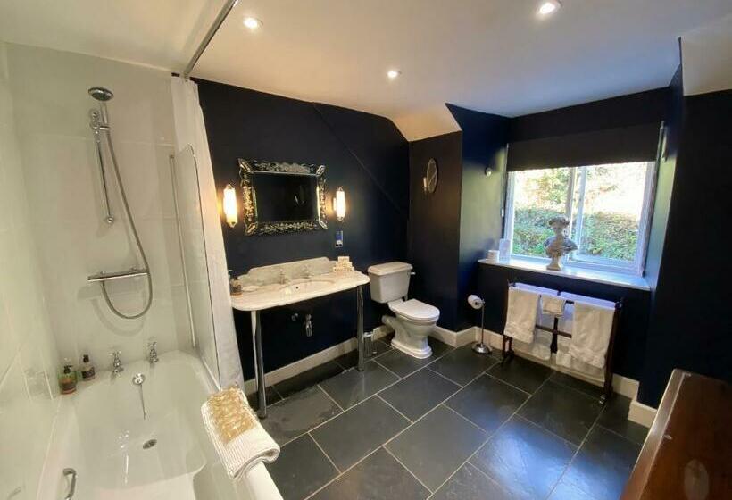 キングサイズベッドのスタンダードルーム, Plas Tan Yr Allt Historic Country House & Estate