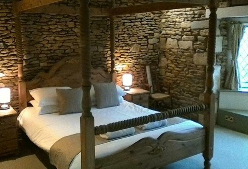 חדר דחוקס עם מיטת קינג, Swan Inn Lechlade