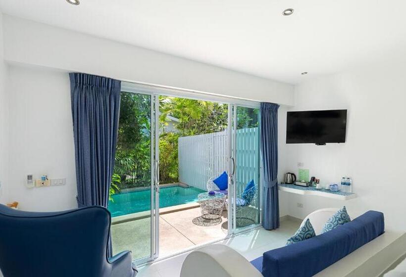 ガーデンビューのスタンダードバンガロー, La Perle Resort Koh Samui