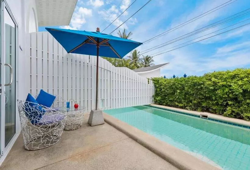 بانگلوی استاندارد با چشم‌انداز دریا, La Perle Resort Koh Samui