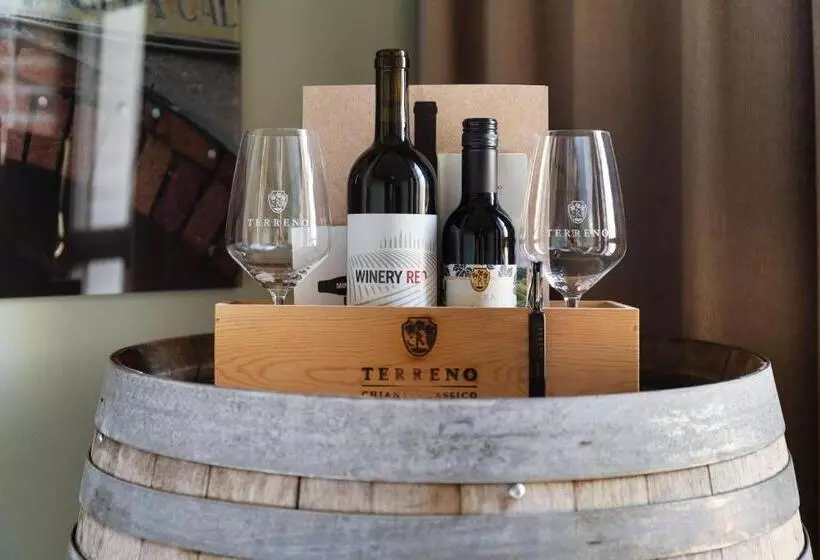 キングサイズベッドのデラックスルーム, The Winery Hotel, Worldhotels Crafted