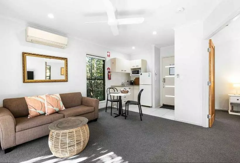 ガーデンビューの１ベッドルームビラ, Tranquil Getaways On Obi Maleny