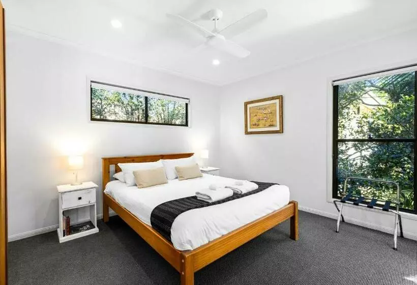 ガーデンビューの１ベッドルームビラ, Tranquil Getaways On Obi Maleny