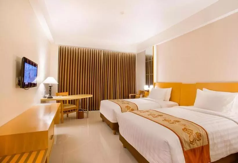 デラックスルーム, Golden Palace Hotel Lombok