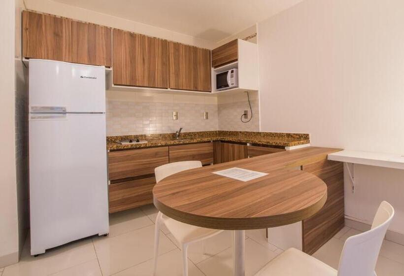 דירת חדר נוף לבריכה, Kristie Resort Natal