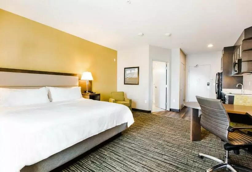 キングサイドベッドのスタンダードワンルーム, Candlewood Suites West Edmonton   Mall Area, An Ihg