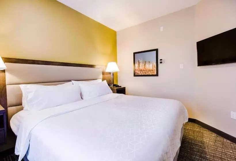キングサイズベッドのスイートルーム, Candlewood Suites West Edmonton   Mall Area, An Ihg
