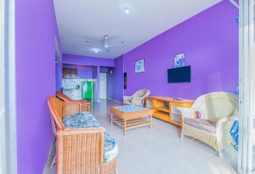 Апартаменты 2 Спальни, Oyo 90398 Sunshine Bay Resort Port Dickson Private Condo