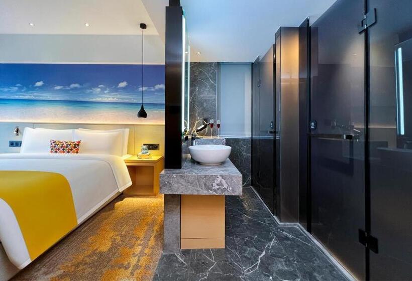 스탠다드 룸 킹사이즈 침대, Ausotel Smart Guangzhou Zhujiang New Town