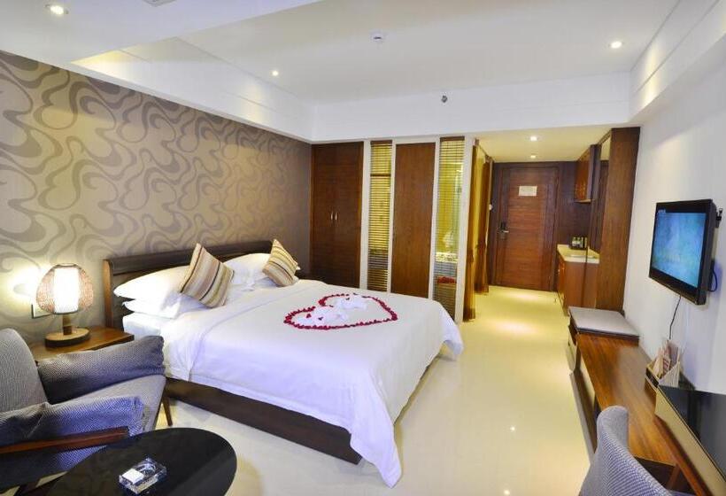 חדר דלוקס נוף לים, Barry Boutique Hotel Sanya