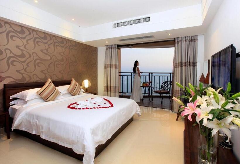חדר דלוקס נוף לים, Barry Boutique Hotel Sanya