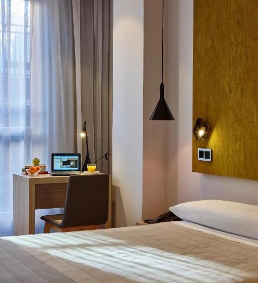 اتاق استاندارد با چشمانداز, Bilbao Plaza