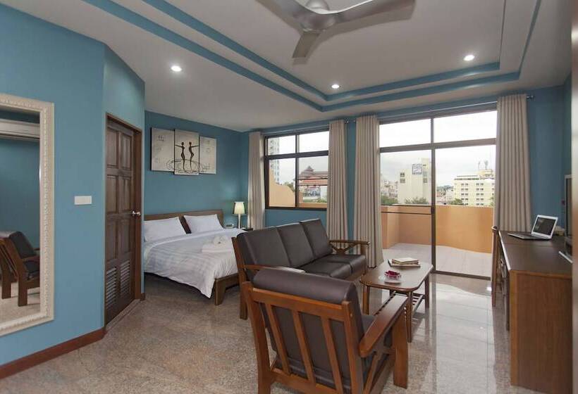 Номер Deluxe с Балконом, Pattaya Garden Apartments Boutique