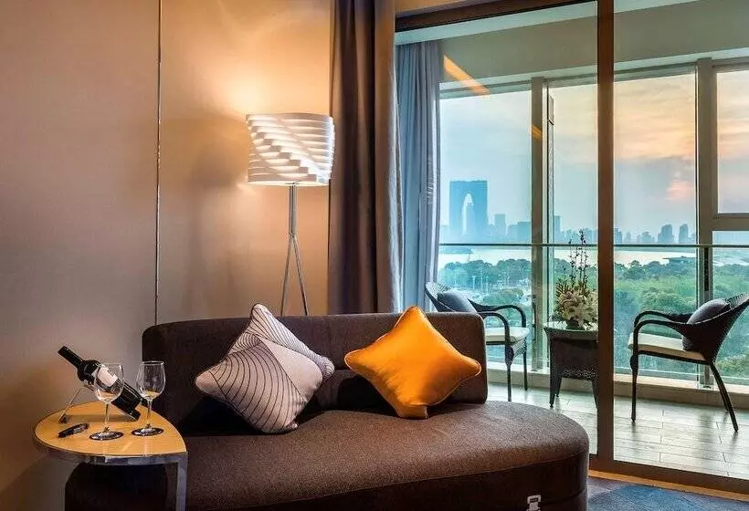 デラックスルーム, Novotel Jinji Lake Suzhou Sip