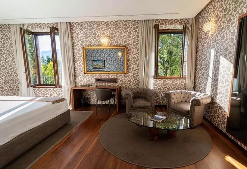 景色の見えるジュニアスイート, Villa Lario Resort Mandello