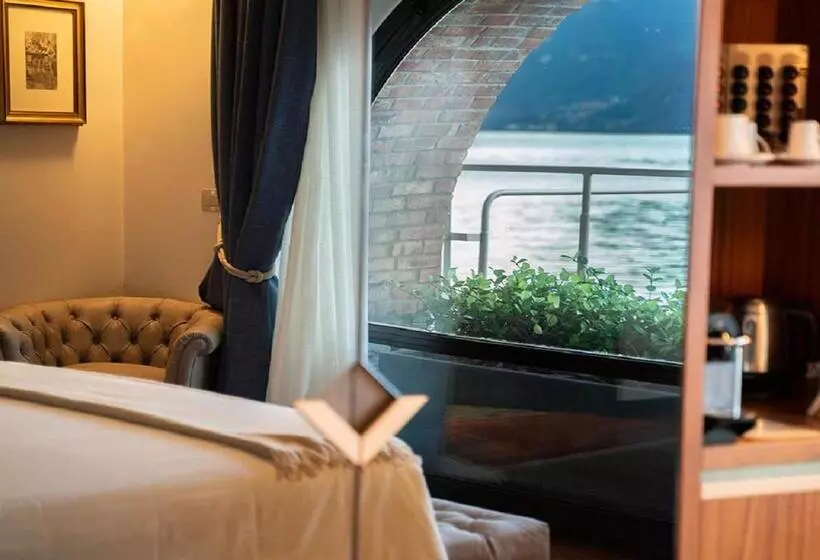 湖の見えるジュニアスイート, Villa Lario Resort Mandello