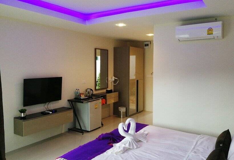 침실 1개 디럭스 빌라, Chomphu Resort