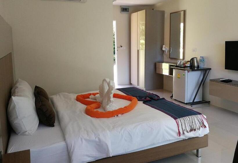 침실 1개 디럭스 빌라, Chomphu Resort