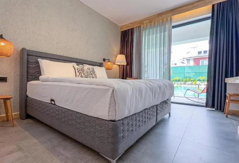 キングサイズベッドのスタンダードルーム, S Cape Hotel Fethiye