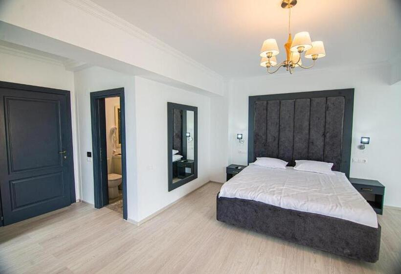 스탠다드 발코니 룸 바다 전망, Alessio Hotel Residence