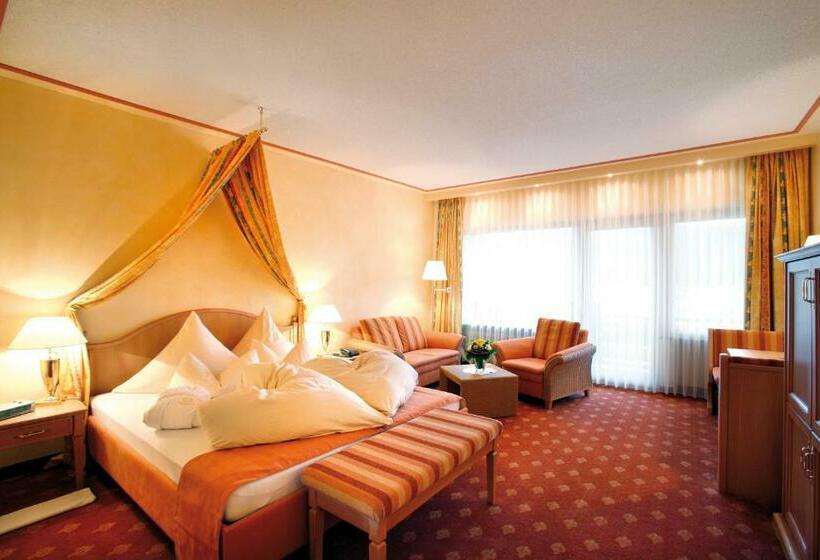 발코니 디럭스 룸, Wellnesshotel Sonnenhalde Tonbach