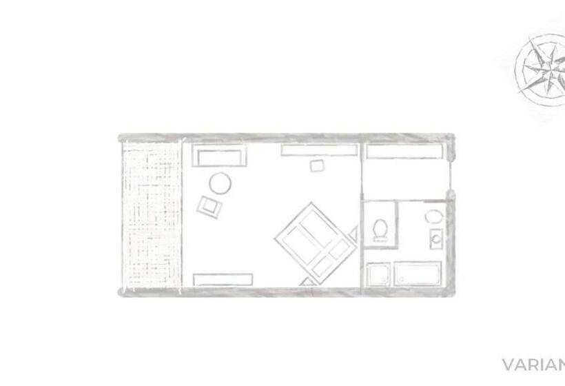 발코니 디럭스 룸, Wellnesshotel Sonnenhalde Tonbach