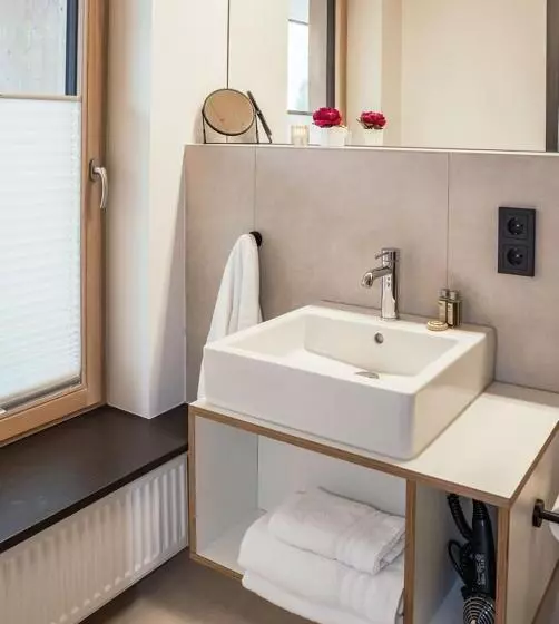 Standard-huone Puutarhanäkymä, Allgäuer Genusshotel Und Historischer Dorfgasthof Hirsch