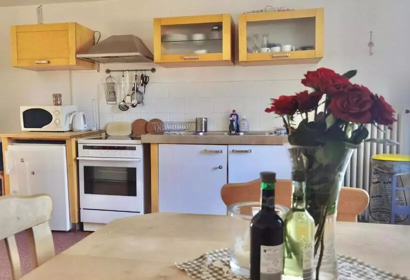 Apartamento 2 Quartos com Varanda, Pension Karner