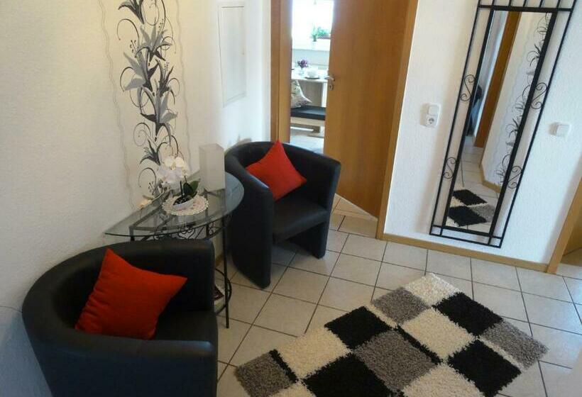 Апартаменты 1 Спальня с Балконом, Pension Und Apartment Landhaus Fricke