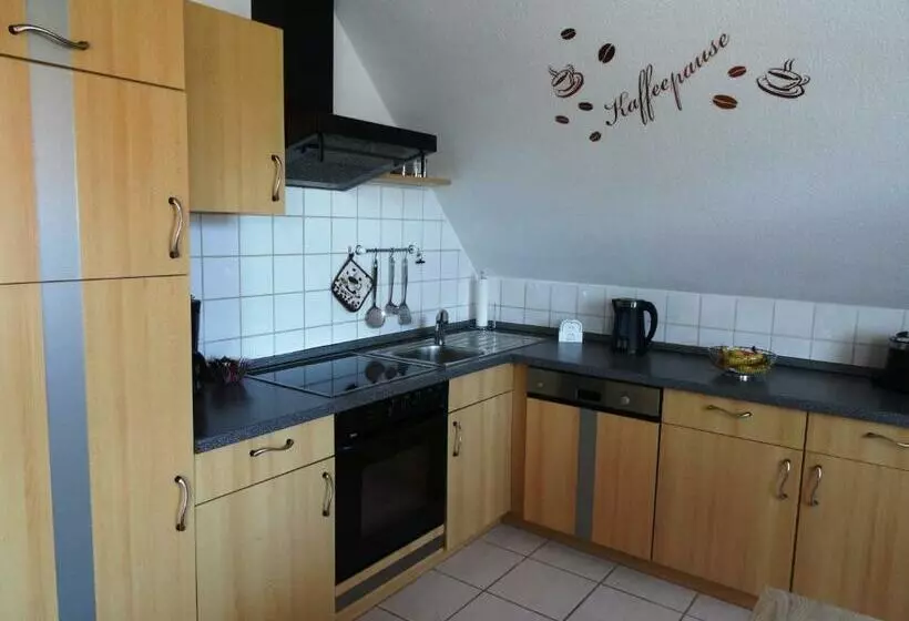 バルコニー付き1ベッドルームアパートメント, Pension Und Apartment Landhaus Fricke