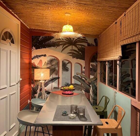 بانگلوی استاندارد 2 خوابه, Villa Ti Moon, Entre Deux, Piscine