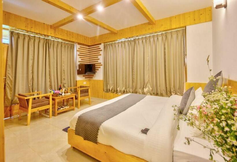 غرفة قياسية سرير كينج, La Aero Resort Home In Snow Mountains