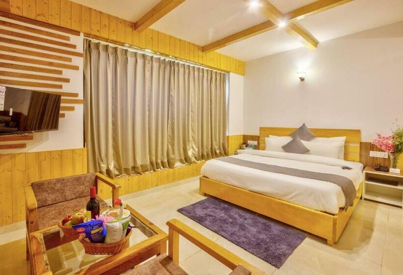 غرفة قياسية سرير كينج, La Aero Resort Home In Snow Mountains