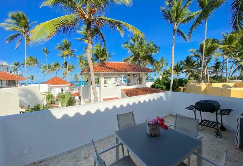 带1个卧室和海景的别墅, Los Corales Villas And Suites Beach Club, Spa, Restaurants