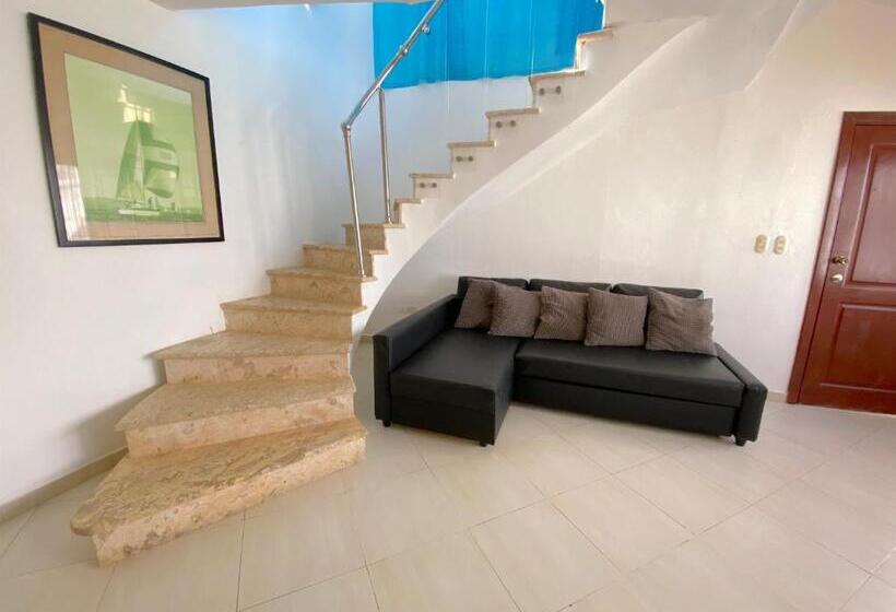 带1个卧室的高档别墅, Los Corales Villas And Suites Beach Club, Spa, Restaurants