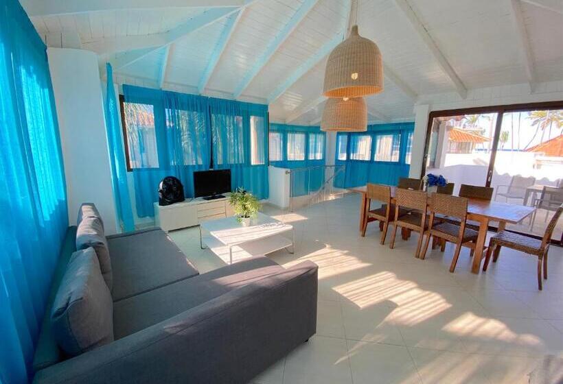 带1个卧室的高档别墅, Los Corales Villas And Suites Beach Club, Spa, Restaurants