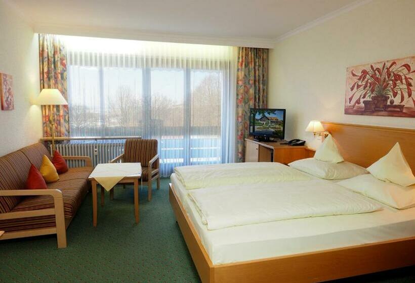 דירה בת חדר שינה 1 עם מרפסת, Appartementhotel Griesbacher Hof