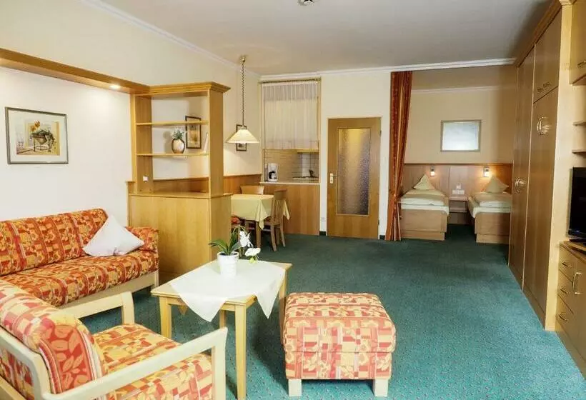 バルコニー付き1ベッドルームアパートメント, Appartementhotel Griesbacher Hof