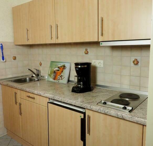 דירה בת חדר שינה 1 עם מרפסת, Appartementhotel Griesbacher Hof