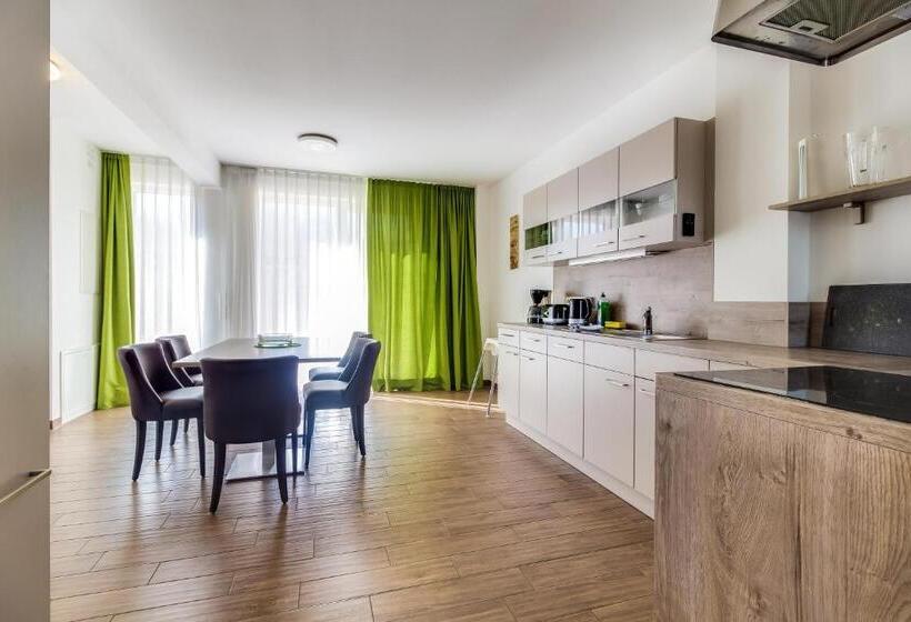 침실 2개 아파트, Lagovida Das Ferienresort Am Störmthaler See