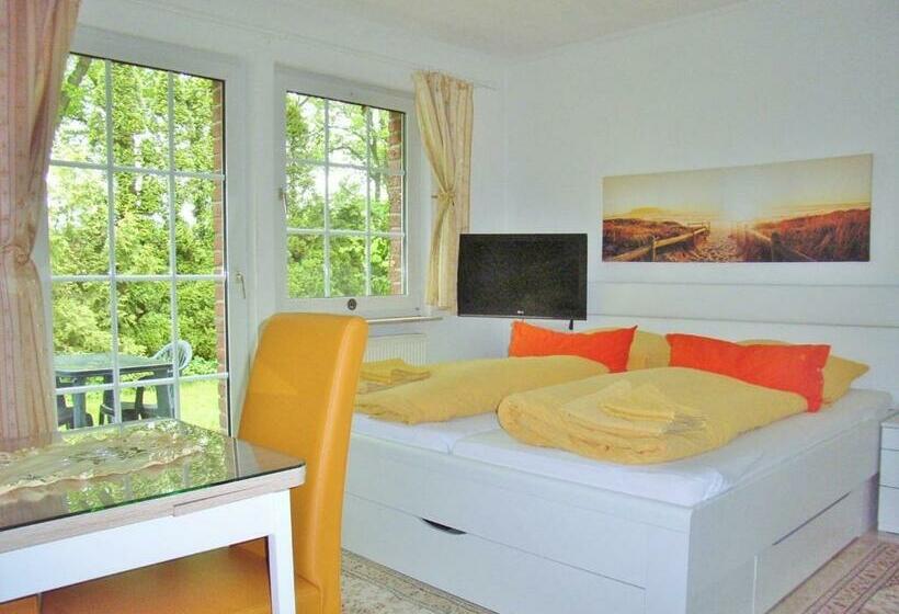 テラス付き１ベッドルームアパートメント, Ostsee Hotel Pension An Der Lindenallee