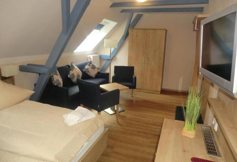 高级大房间, Pension Am Hafen