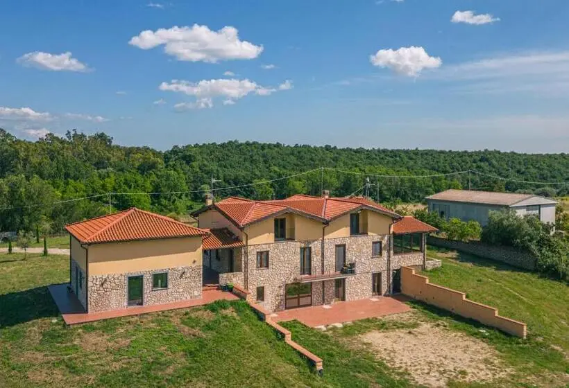 １ベッドルームのデラックスアパートメント, Villa Tuscia Apartments